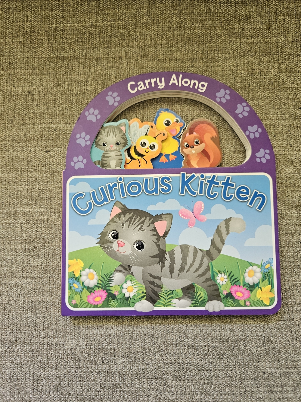 Curious Kitten Carry Along Board Book